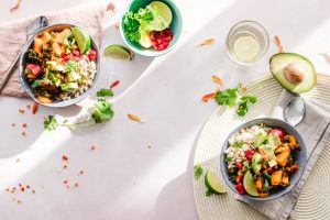 Vegetable salad bowl