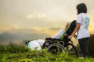 Elderly person support